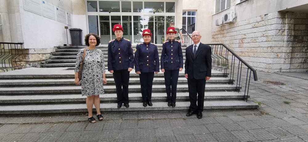 Wykłady w Narodowym Uniwersytecie Wojskowym im. Wasyla Lewskiego w Wielkim Tyrnowie w Republice Bułgarii