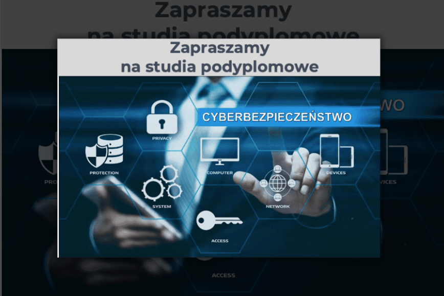 Studia podyplomowe - Cyberbezpieczeństwo