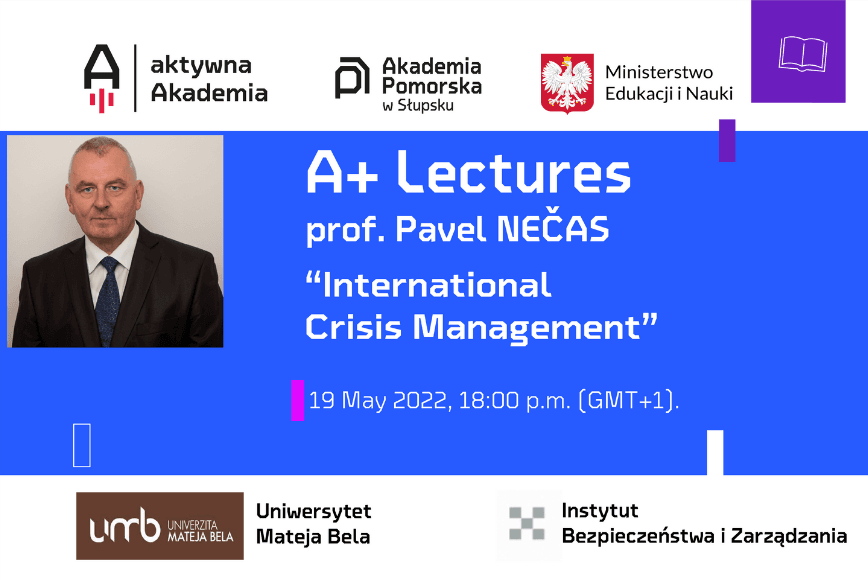 Wykład o zarządzaniu kryzysowym z ekspertem ze Słowacji
