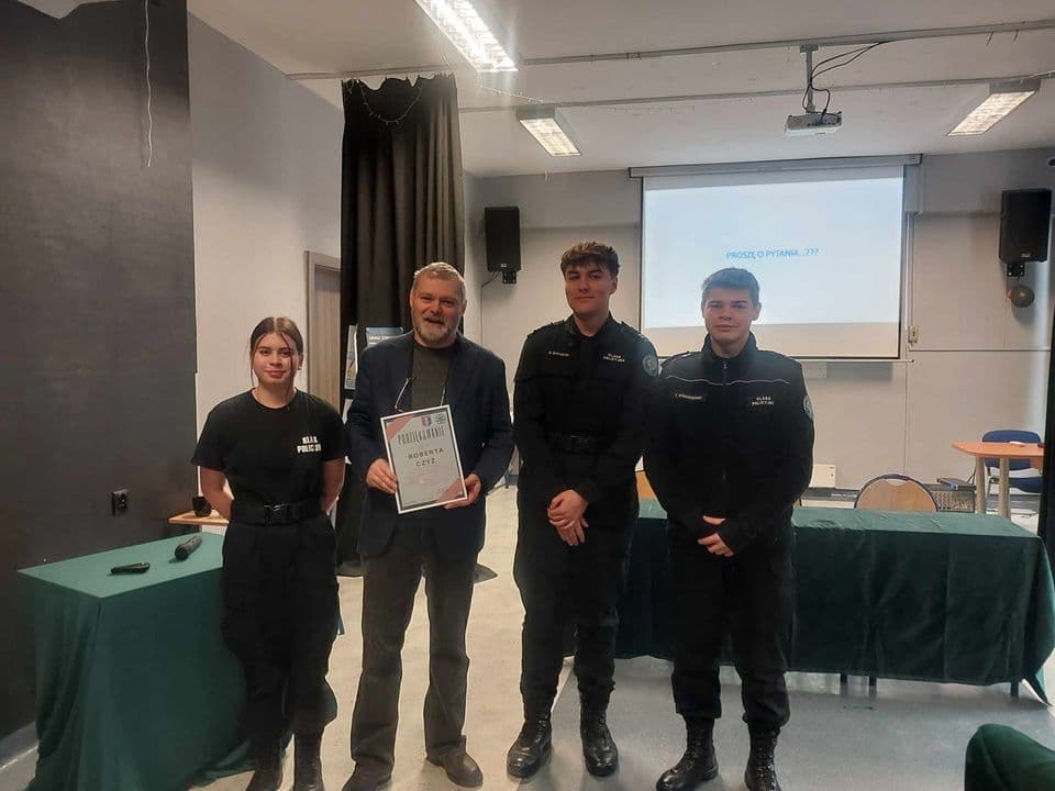 Prelekcje w Zespole Szkół Informatycznych w Słupsku