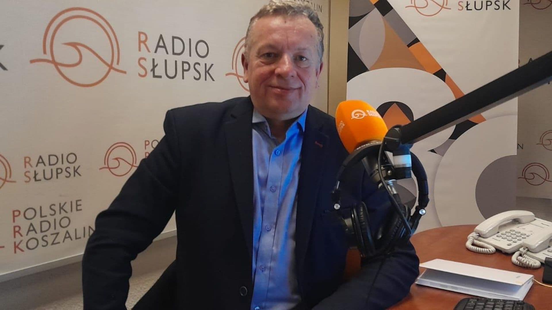 Nasz pracownik, dr Eugeniusz Kołpaczyński w Radio Słupsk!