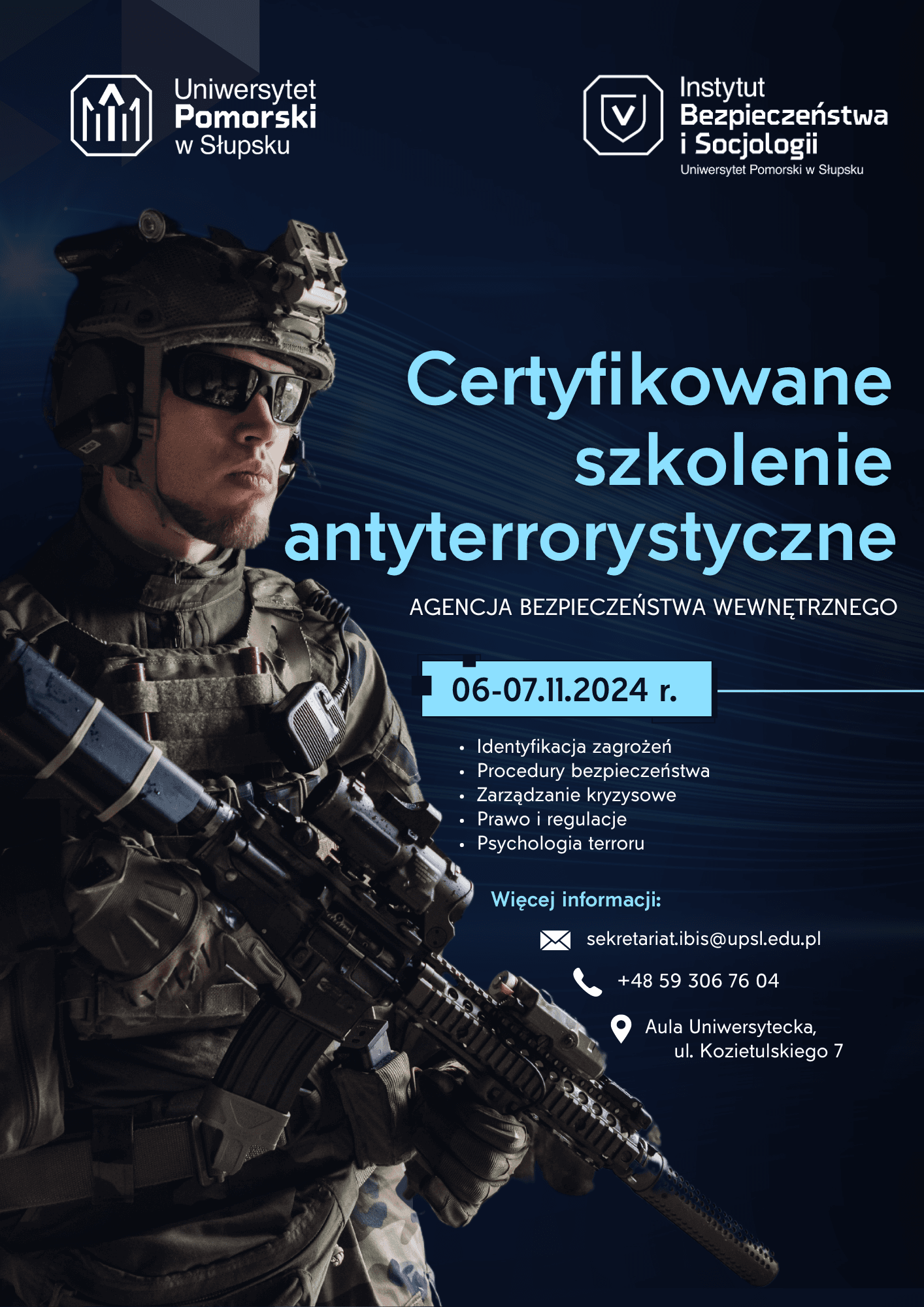 Szkolenie z udziałem trenerów z Centrum Antyterrorystycznego ABW